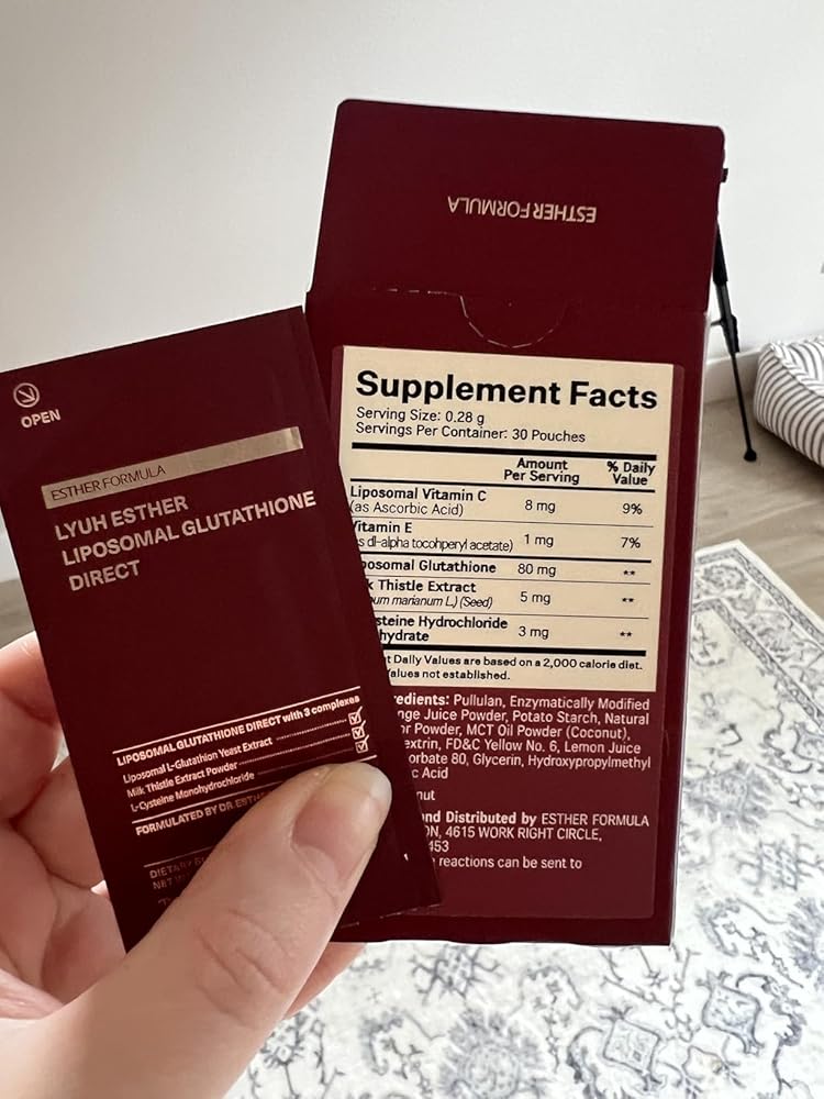 LIPOSOME ULTRA A・C・E 45g Liposome Glutathione Direct Ultra X – ESTHER FORMULA B2B